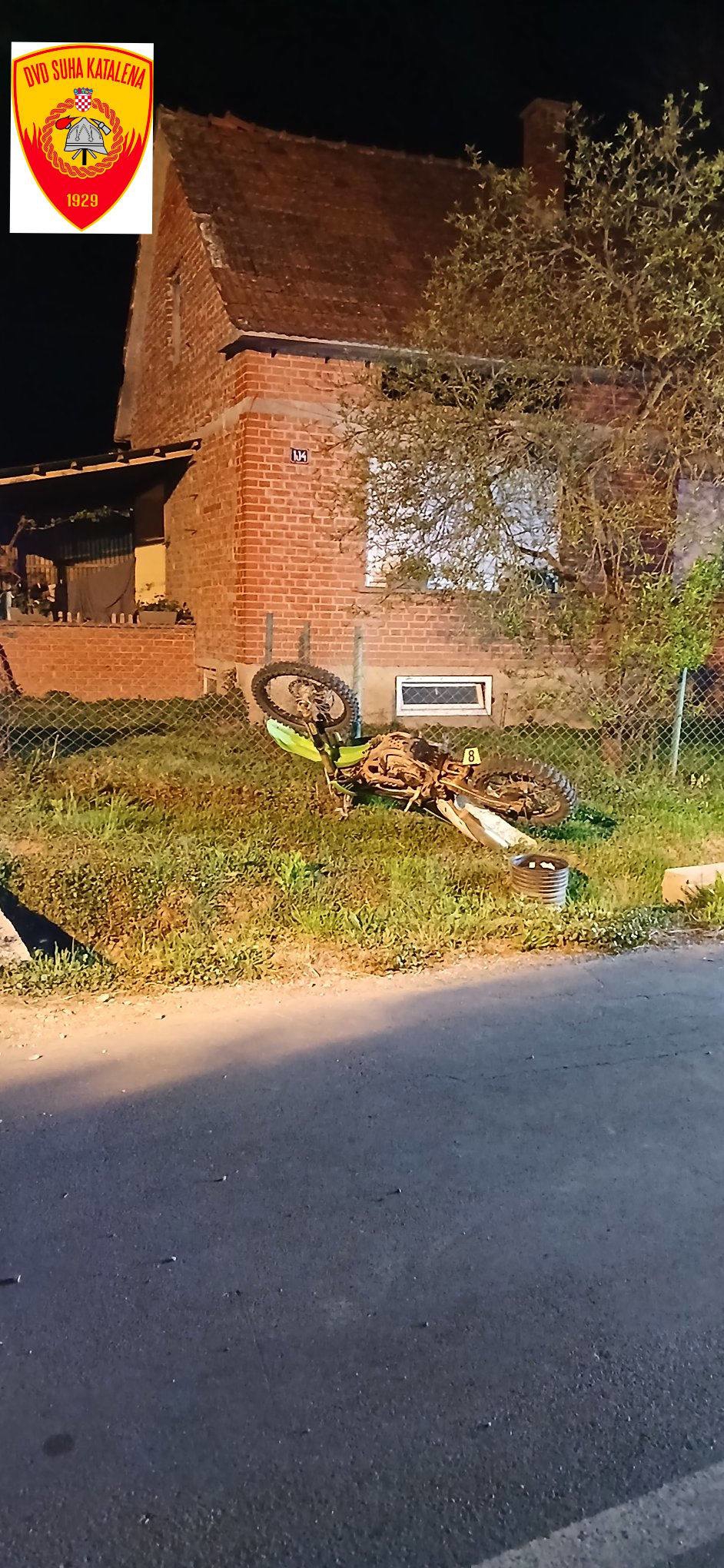 Mladić (22) u Podravini poginuo na neregistriranom motociklu