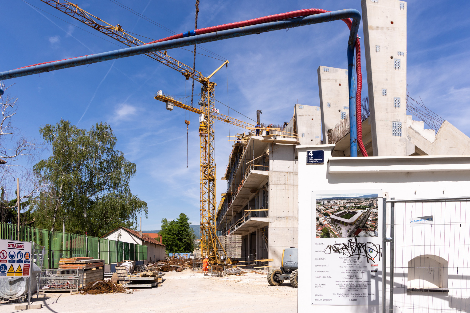 Pogledajte nove fotografije stadiona u Kranjčevićevoj. Treba biti gotov ove godine
