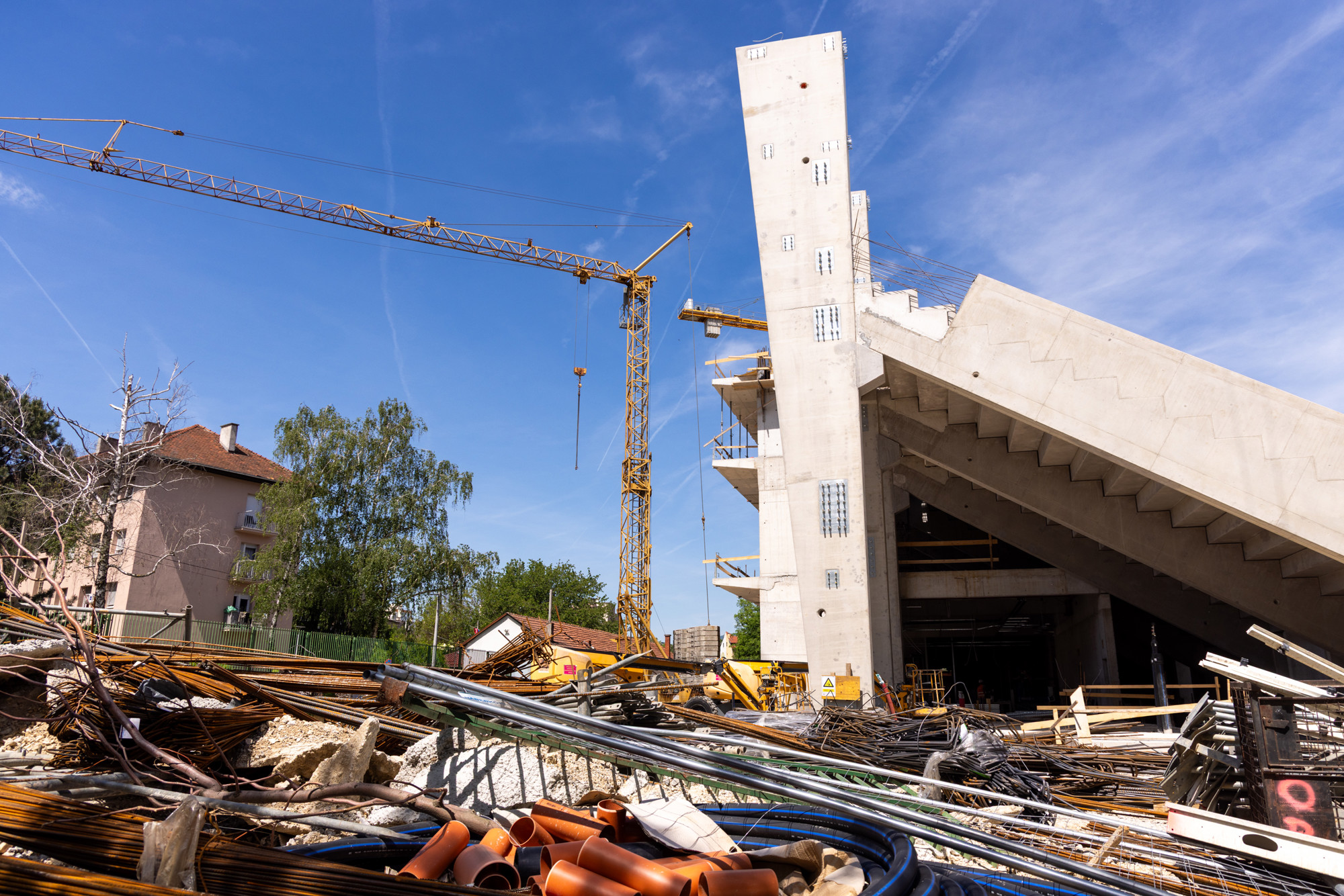 Pogledajte nove fotografije stadiona u Kranjčevićevoj. Treba biti gotov ove godine
