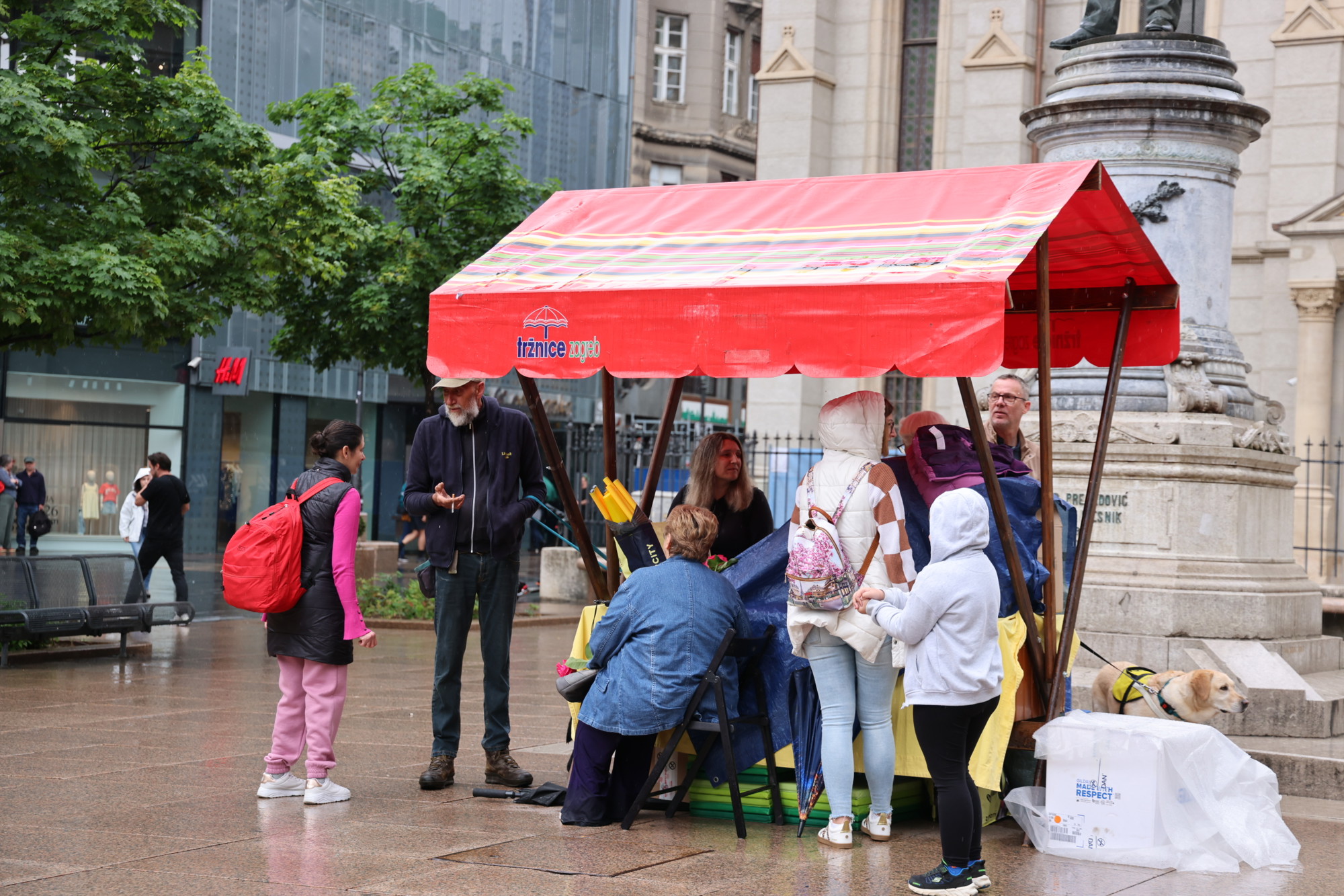 FOTO U centru Zagreba okupili se psi pomagači i terapijski psi😊