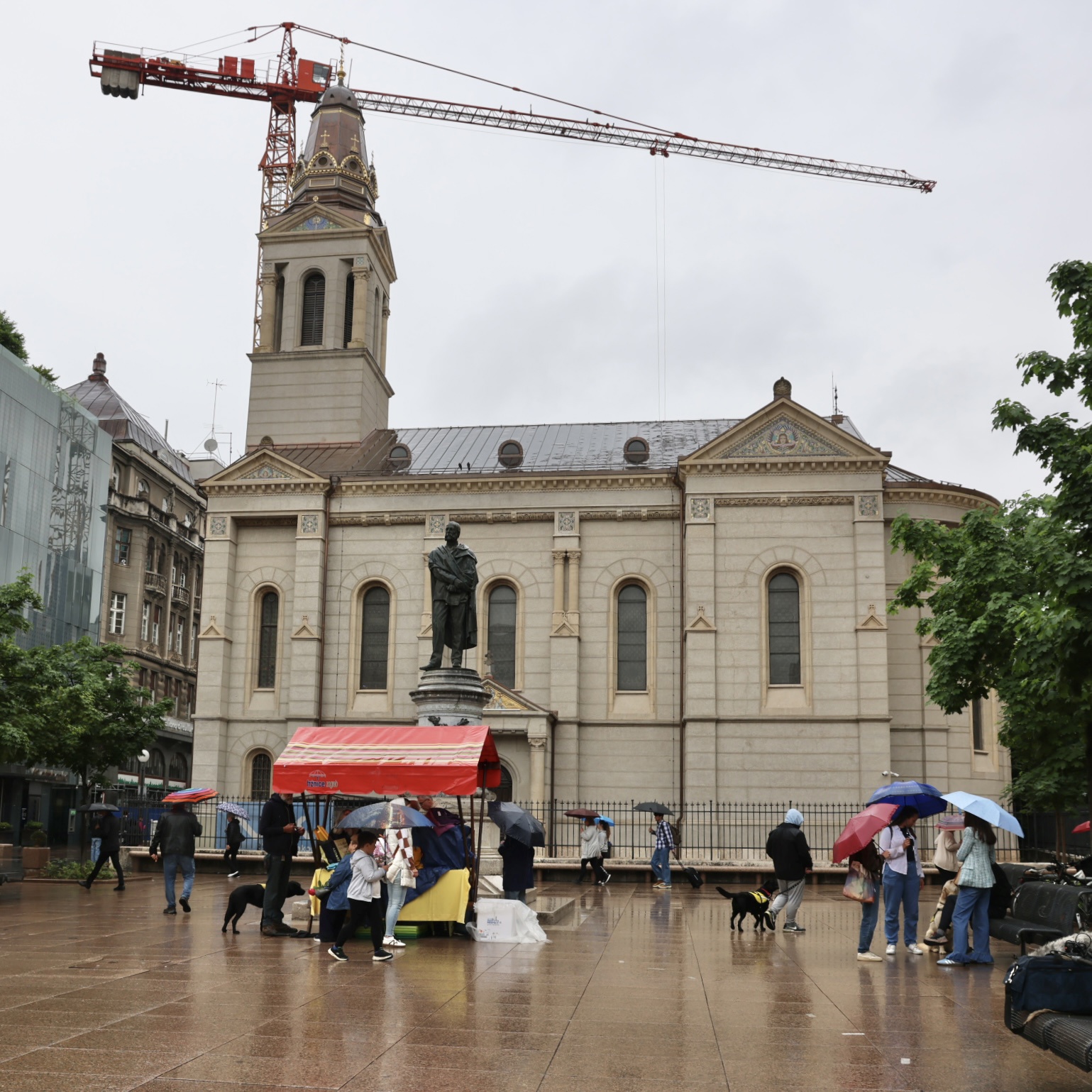 FOTO U centru Zagreba okupili se psi pomagači i terapijski psi😊