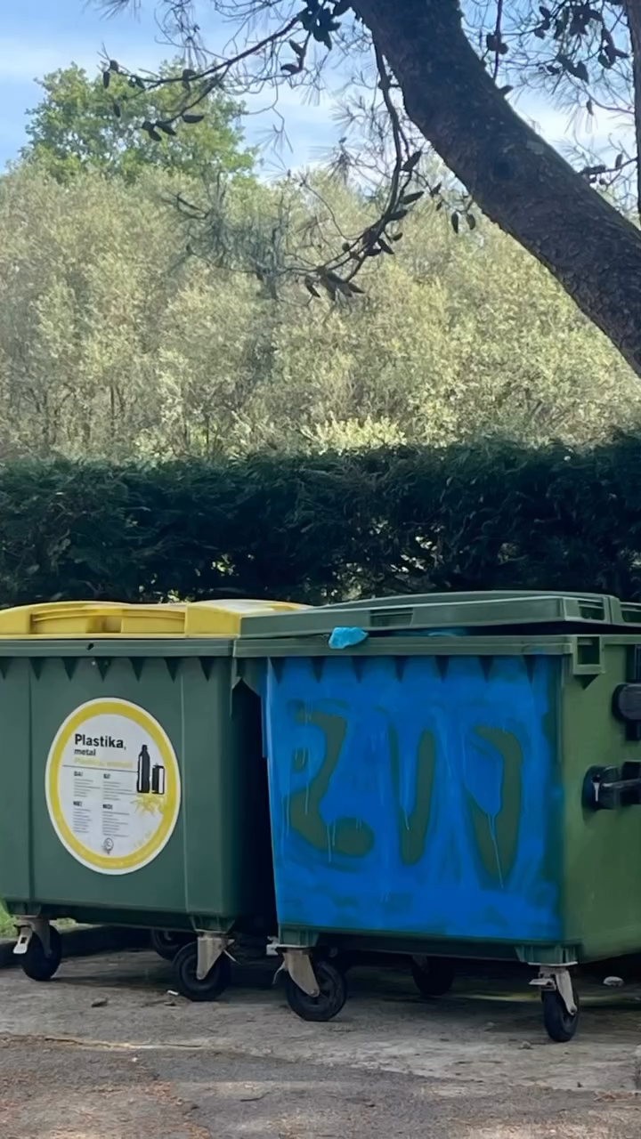 VIDEO Plinski pištolj, ustaški simboli i pirotehnika na okupljanju studenata u Umagu