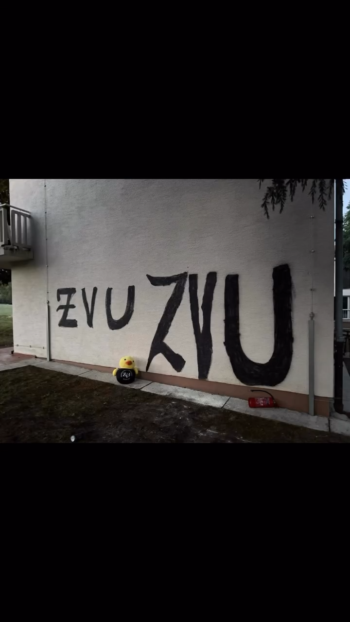 VIDEO Plinski pištolj, ustaški simboli i pirotehnika na okupljanju studenata u Umagu