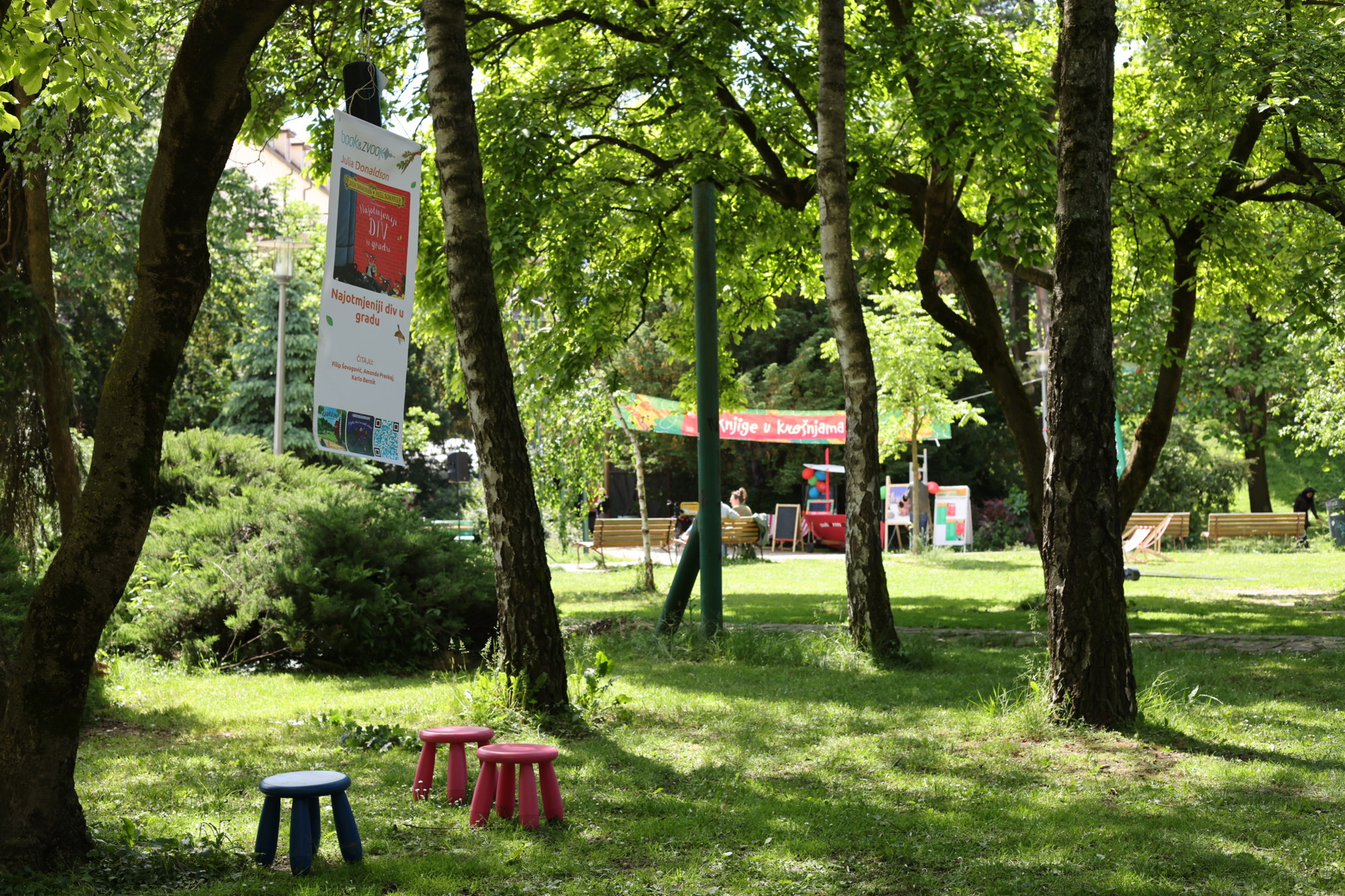 Bogat program za djecu i mlade: Počeo festival "Knjige u krošnjama" na Ribnjaku