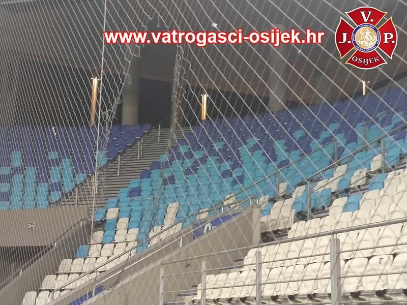 Pogledajte što su navijači uništili na Opus Areni tijekom finala Kupa