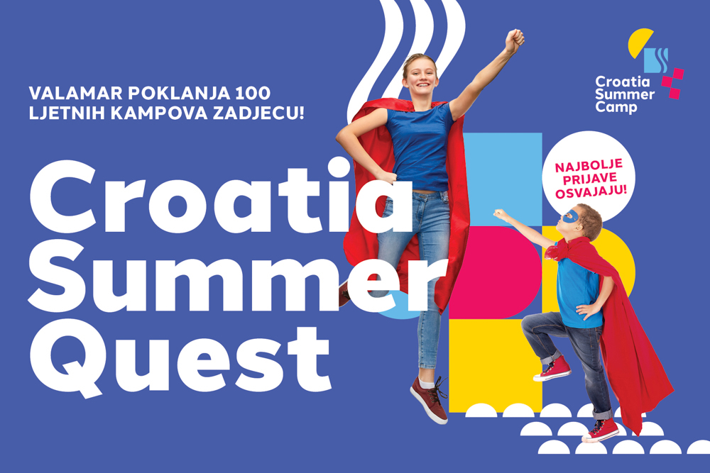 FOTO Stotinu djece može osvojiti vouchere za ove ljetne kampove diljem Hrvatske