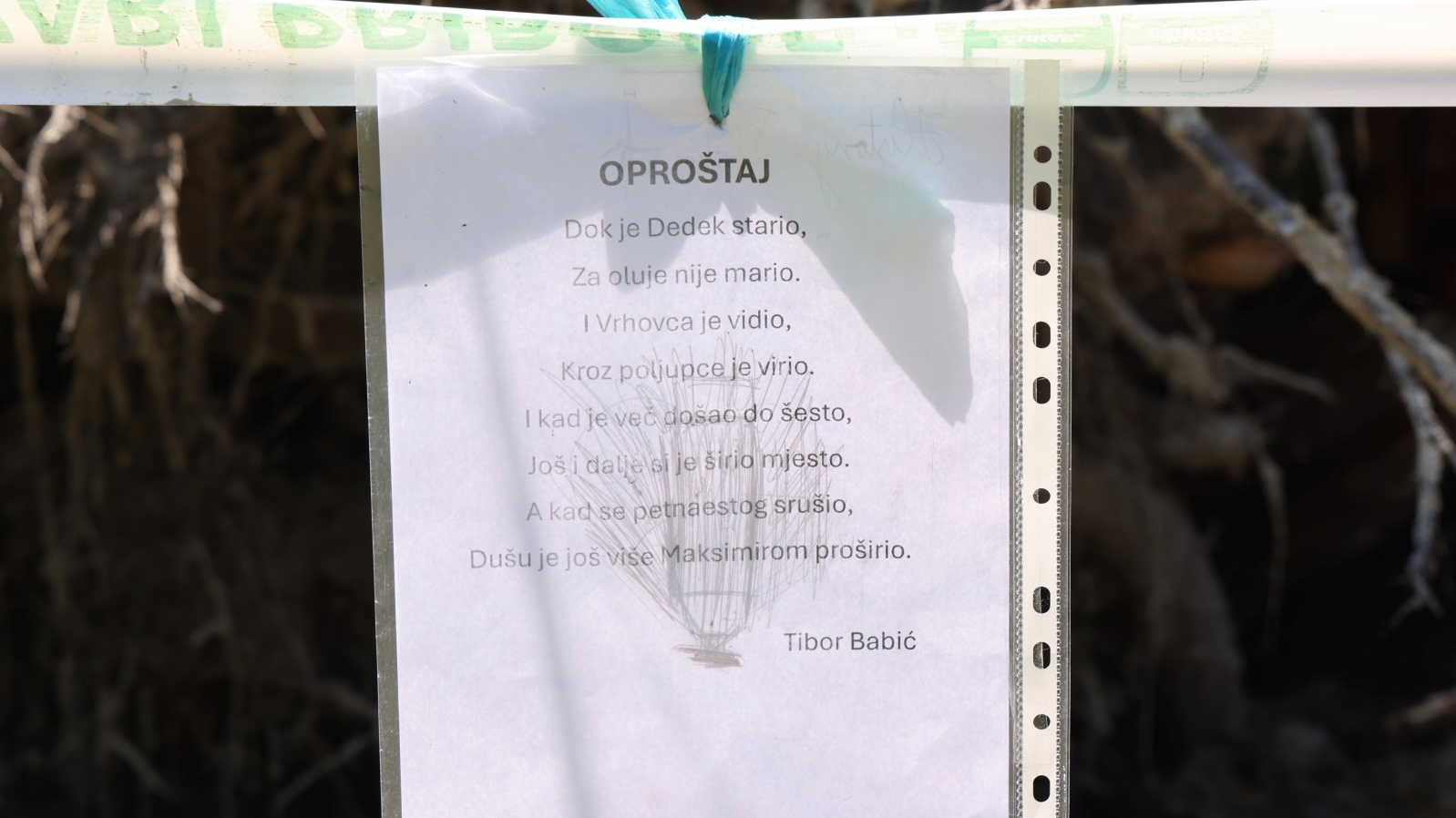 FOTO Zagrepčani se opraštaju od Dedeka, prizori iz Maksimira mnoge su rastužili