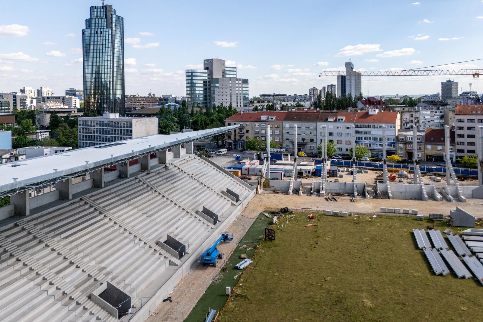 FOTO Ovako iz zraka izgleda novi stadion u Kranjčevićevoj