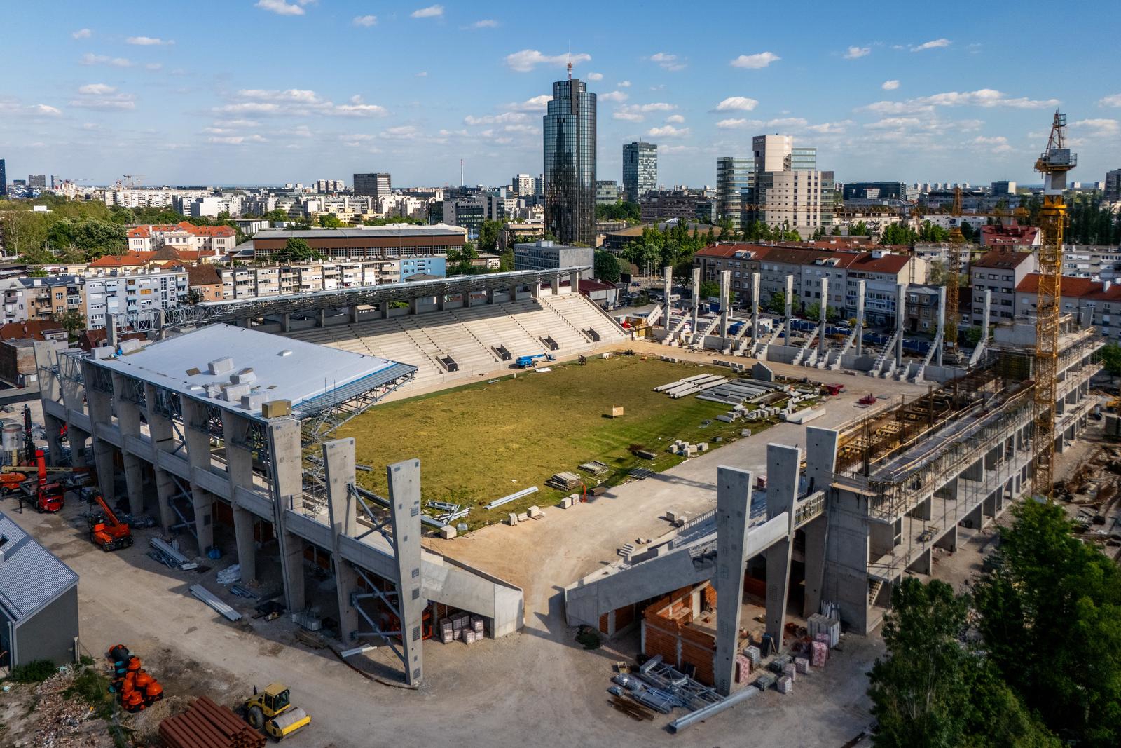 FOTO Ovako iz zraka izgleda novi stadion u Kranjčevićevoj