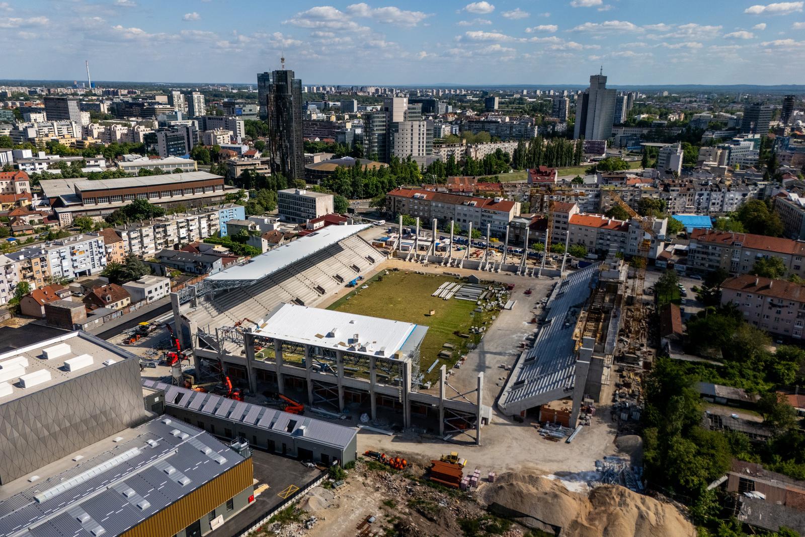 FOTO Ovako iz zraka izgleda novi stadion u Kranjčevićevoj