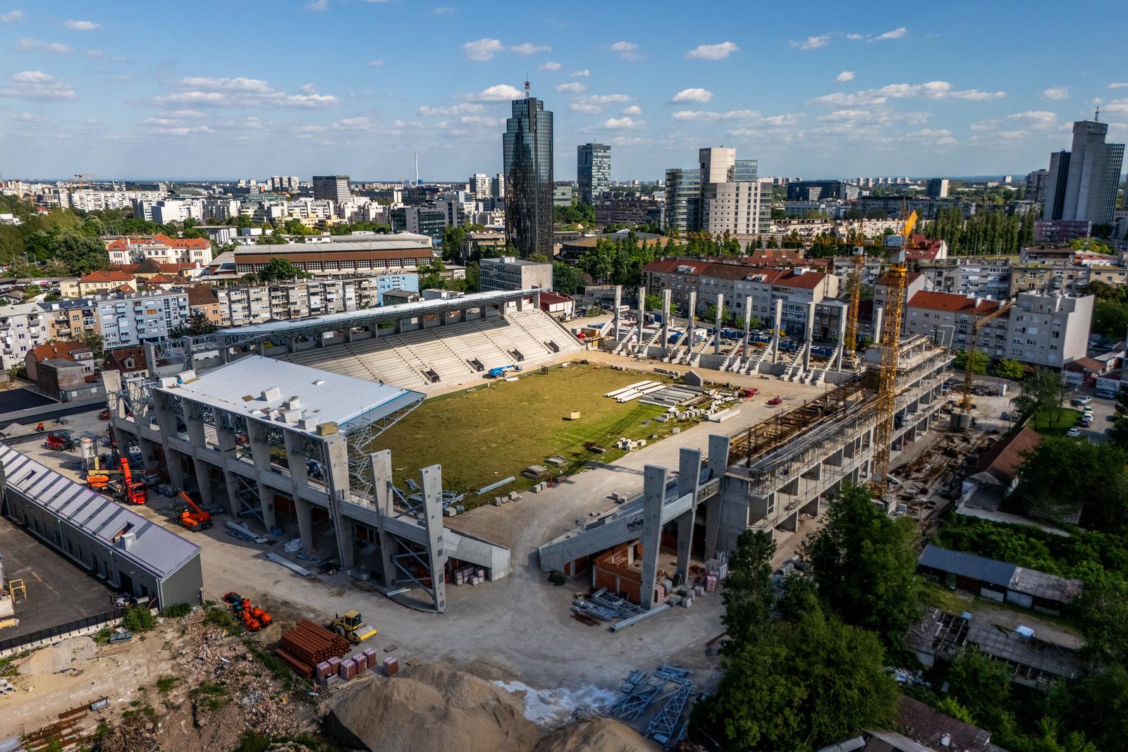 FOTO Ovako iz zraka izgleda novi stadion u Kranjčevićevoj