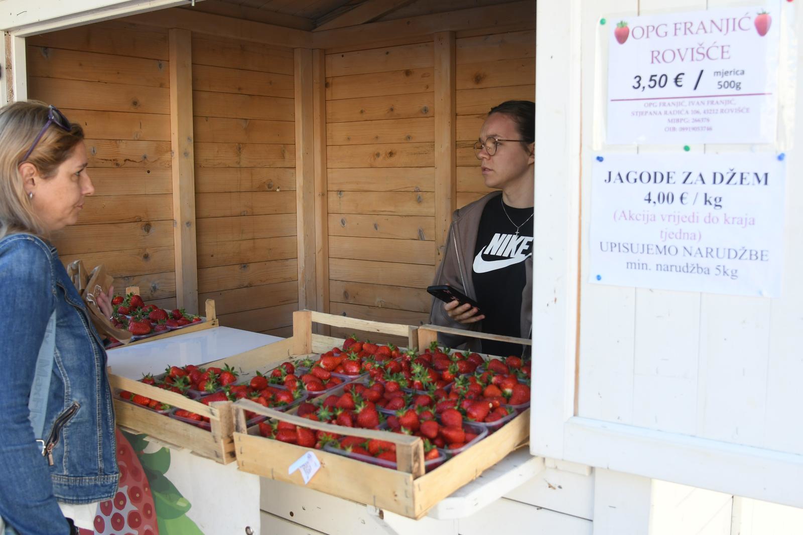 Cijene jagoda iznenađujuće variraju, i to među obližnjim gradovima