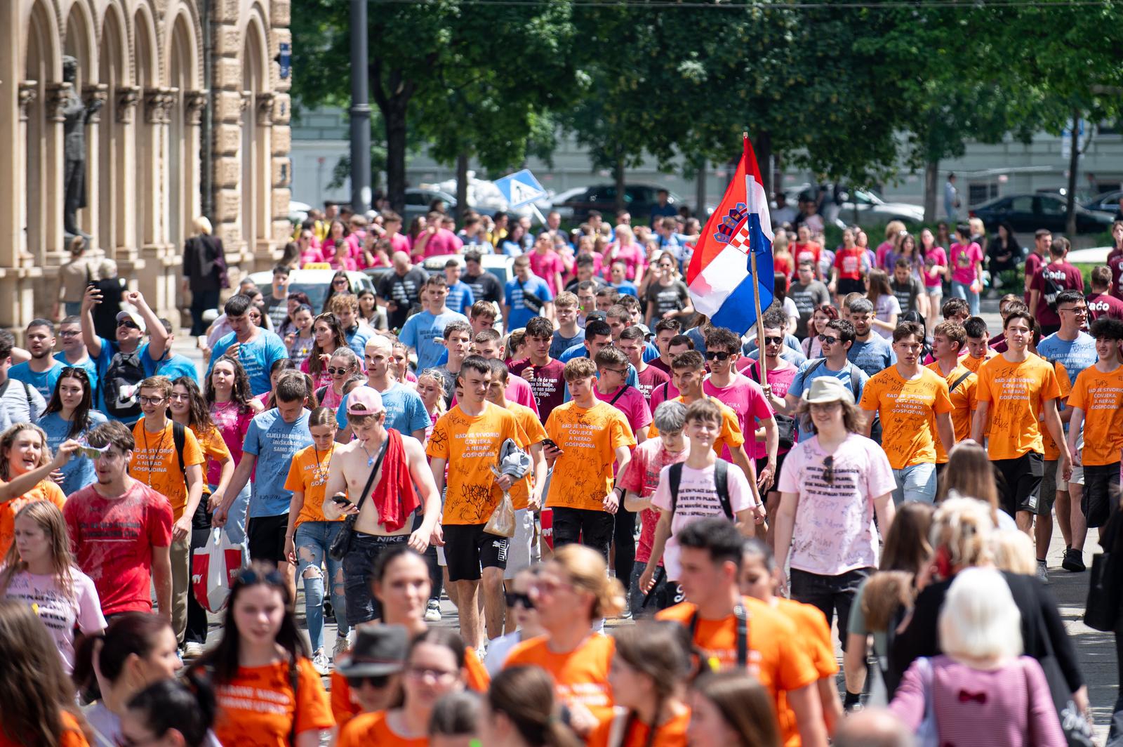 Četiri maturanta privedena na zagrebačkoj norijadi