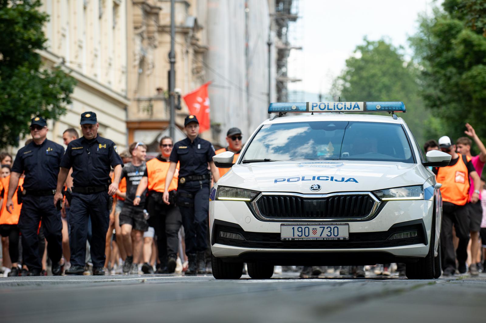 Četiri maturanta privedena na zagrebačkoj norijadi