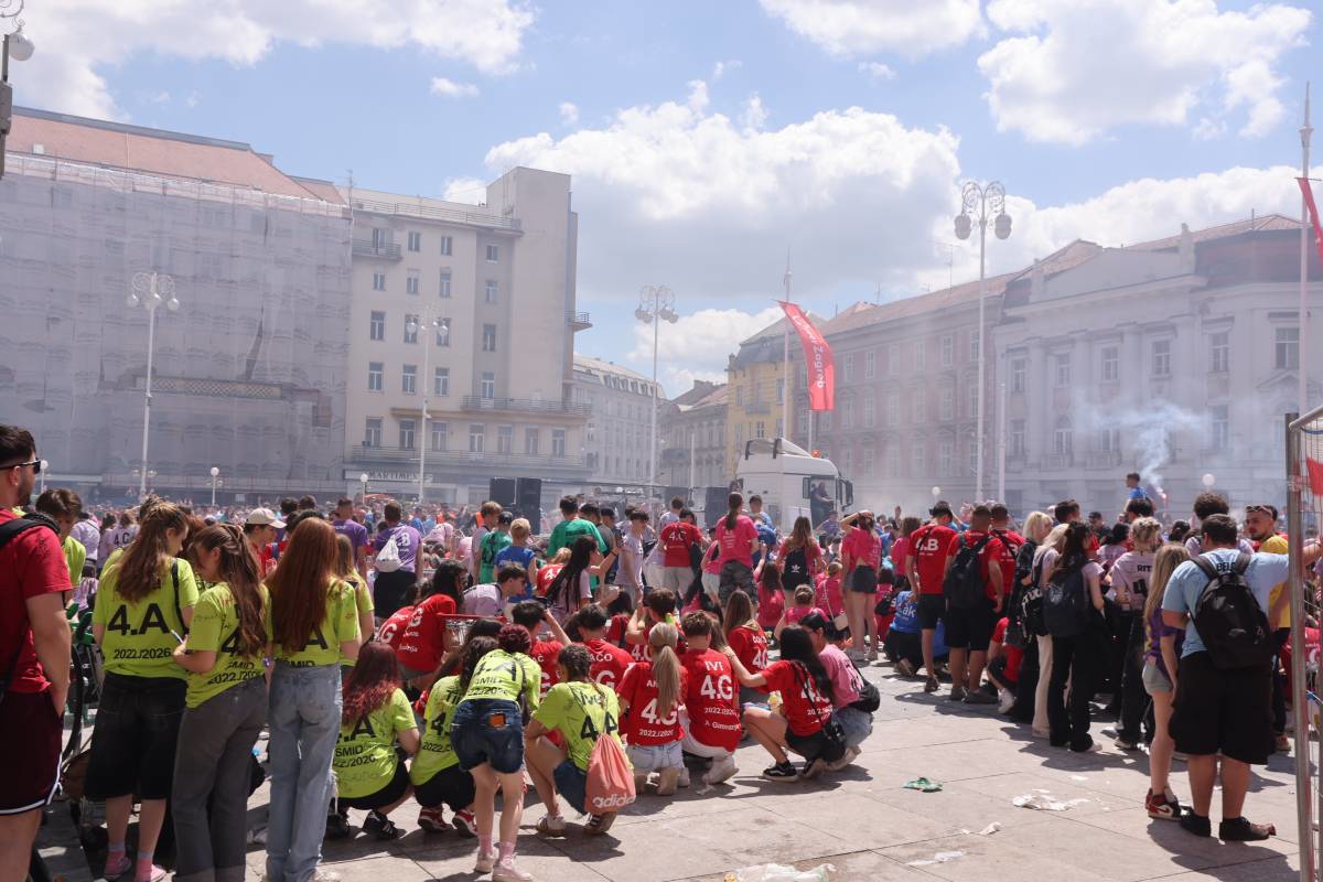 Četiri maturanta privedena na zagrebačkoj norijadi