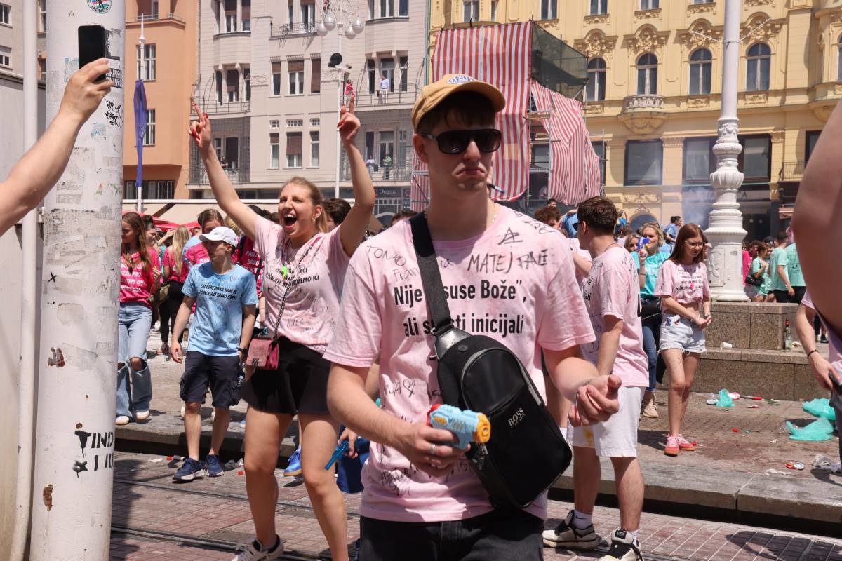 Četiri maturanta privedena na zagrebačkoj norijadi