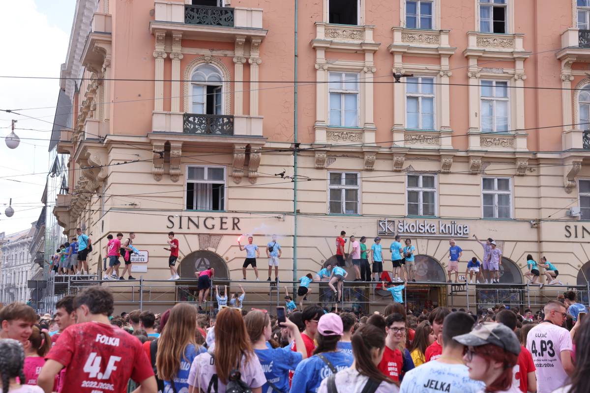 Četiri maturanta privedena na zagrebačkoj norijadi