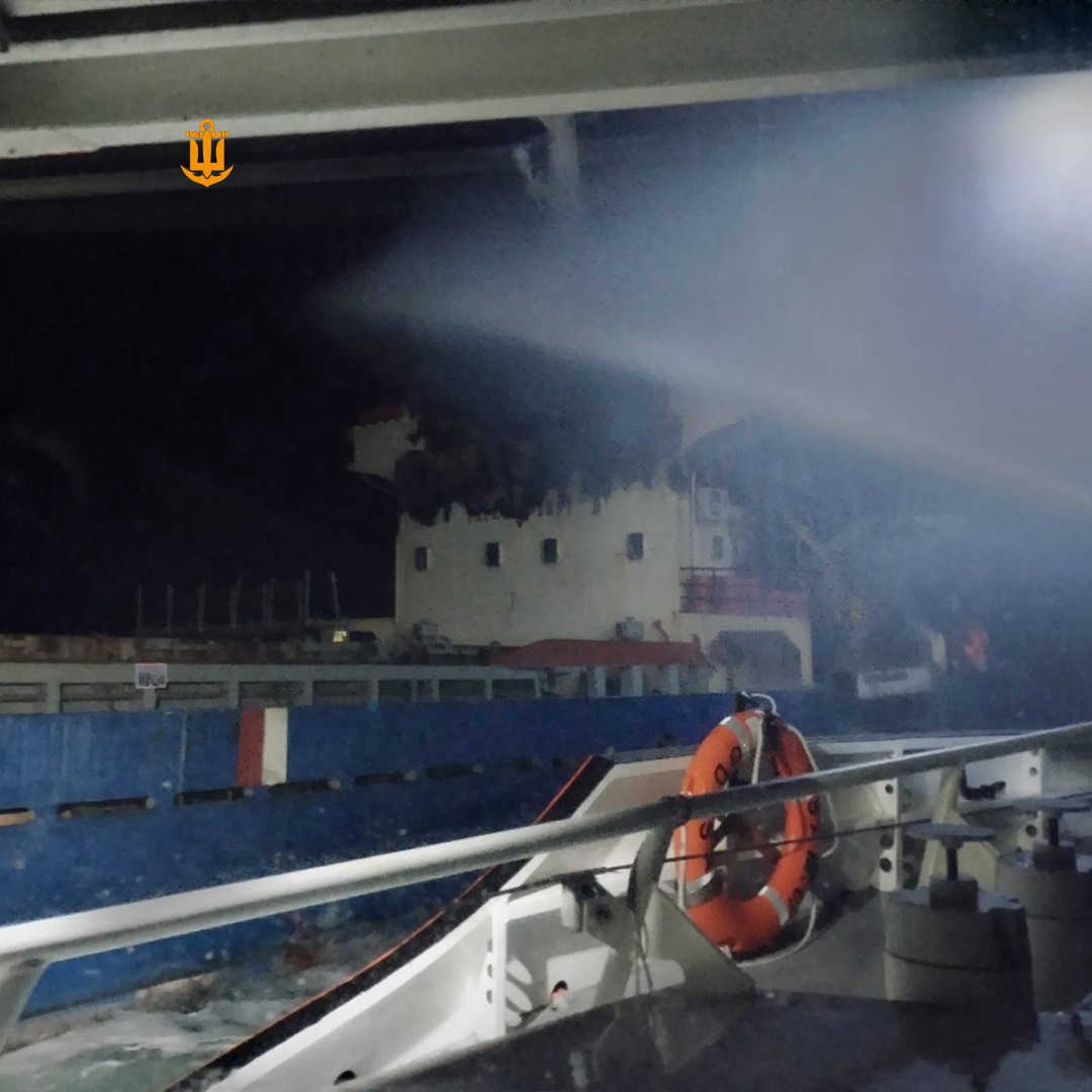 Ukrajinska mornarica: Rusi napali turski teretni brod, ozlijeđena dva člana posade