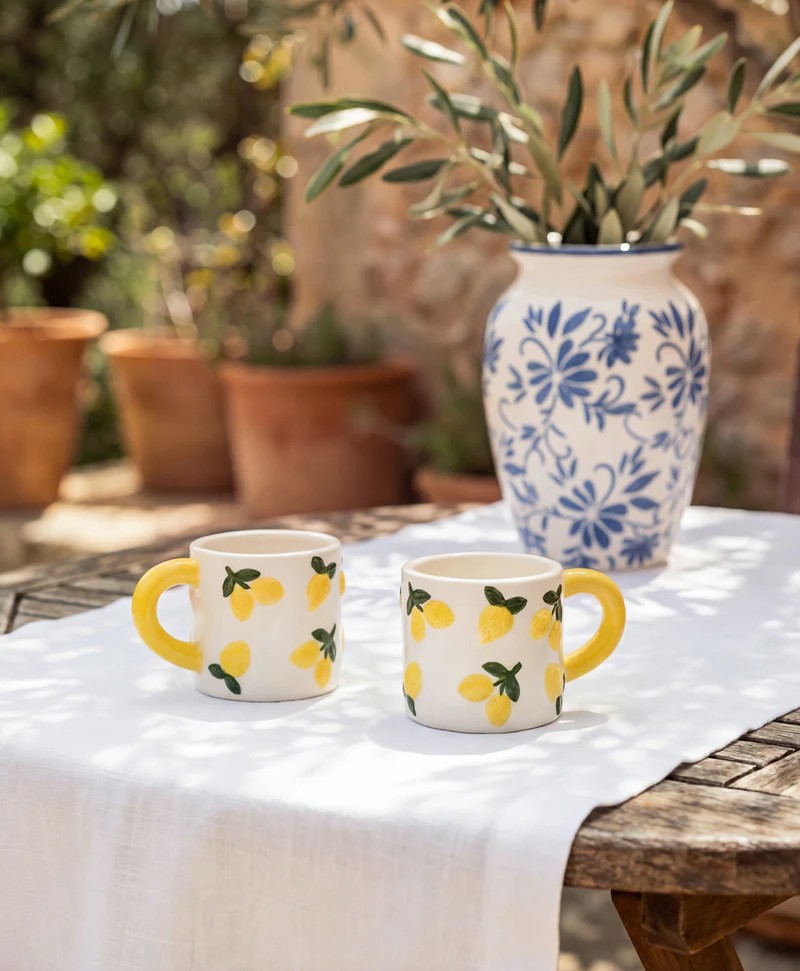 Keramička šalica s motivom limuna za espresso, 2.50 eura
