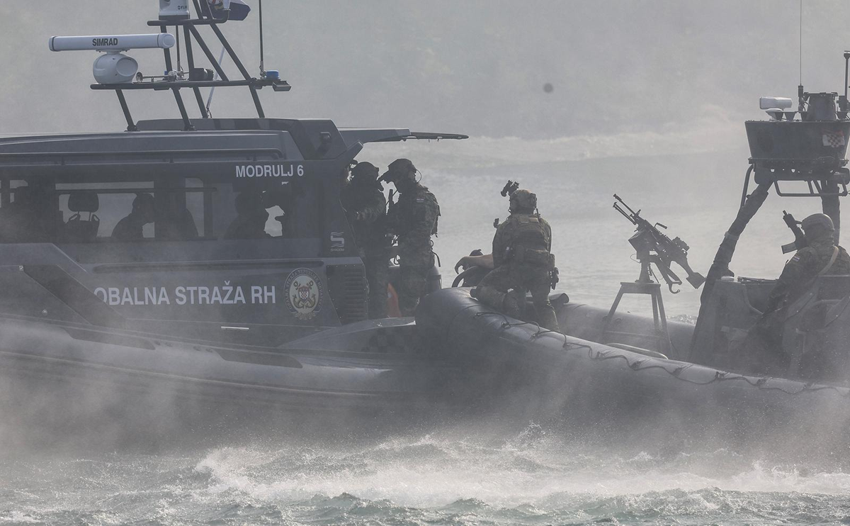 FOTO Hrvatska vojska priredila spektakl na Jarunu
