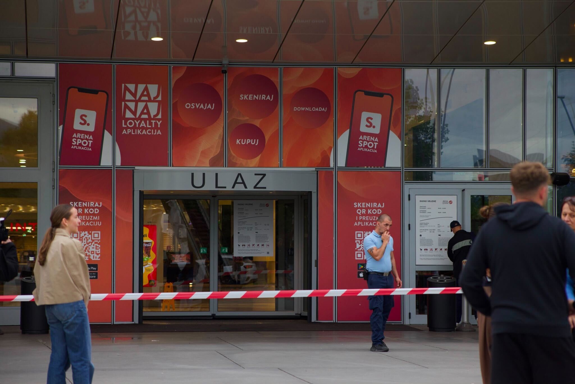 Evakuirani Arena i Avenue Mall. Prijetnje bombama poslane Indexu, policiji...