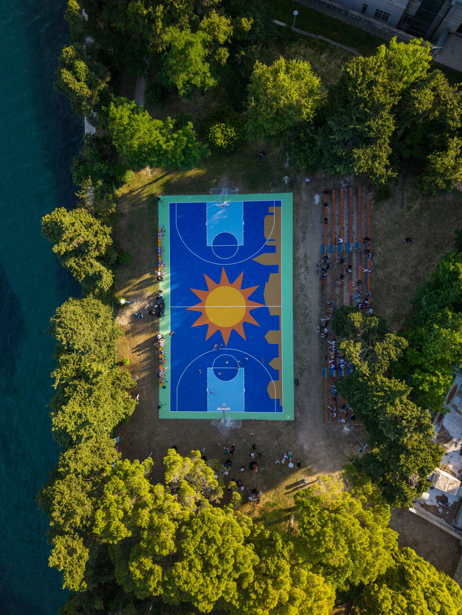 Zadar dobio teren koji potpisuje umjetnik povezan s najvećim imenima košarke