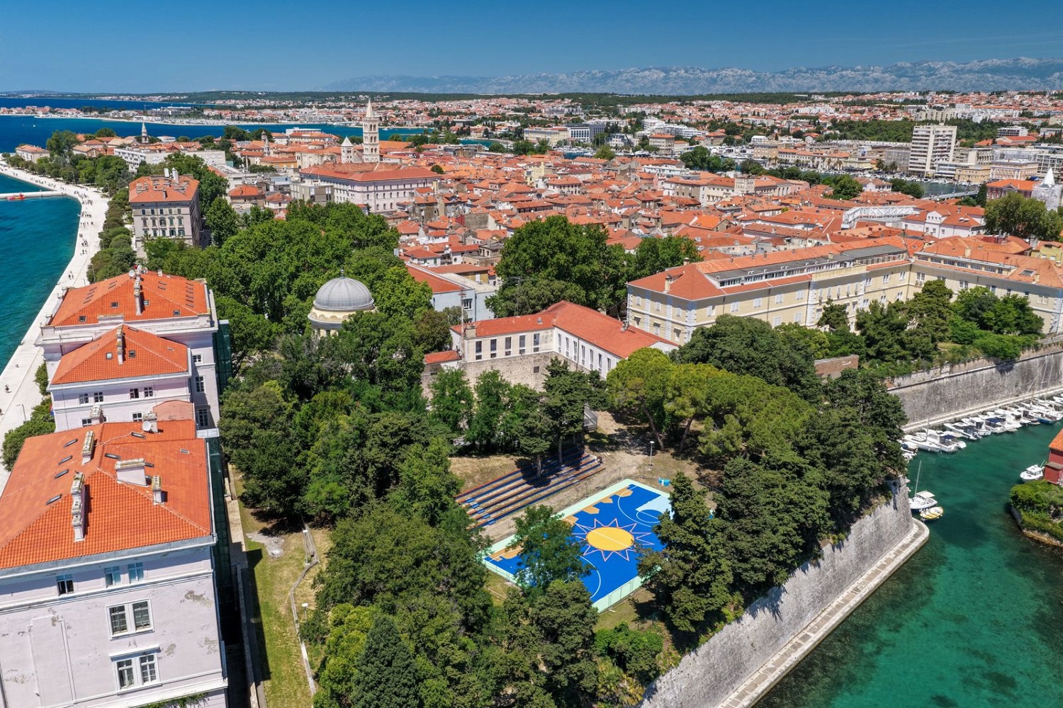 Zadar dobio teren koji potpisuje umjetnik povezan s najvećim imenima košarke