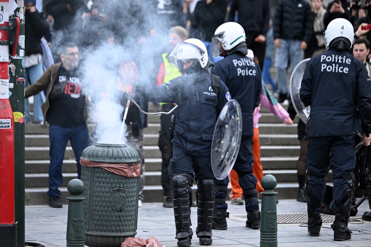 VIDEO I FOTO Ovo je Bruxelles dok prosvjeduju studenti i profesori