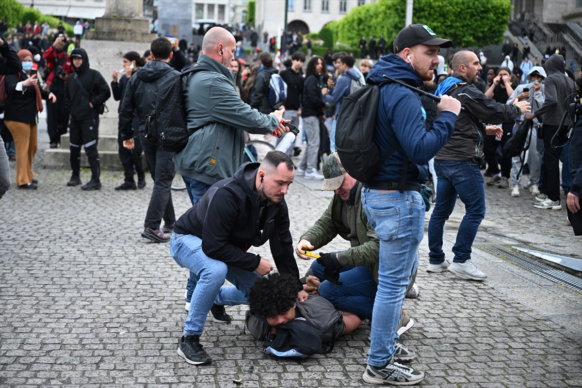 VIDEO I FOTO Ovo je Bruxelles dok prosvjeduju studenti i profesori