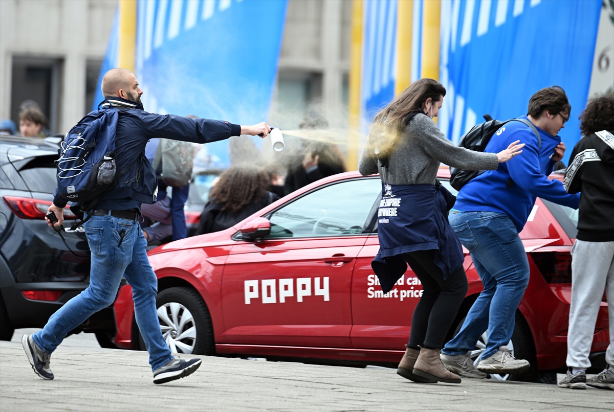VIDEO I FOTO Ovo je Bruxelles dok prosvjeduju studenti i profesori