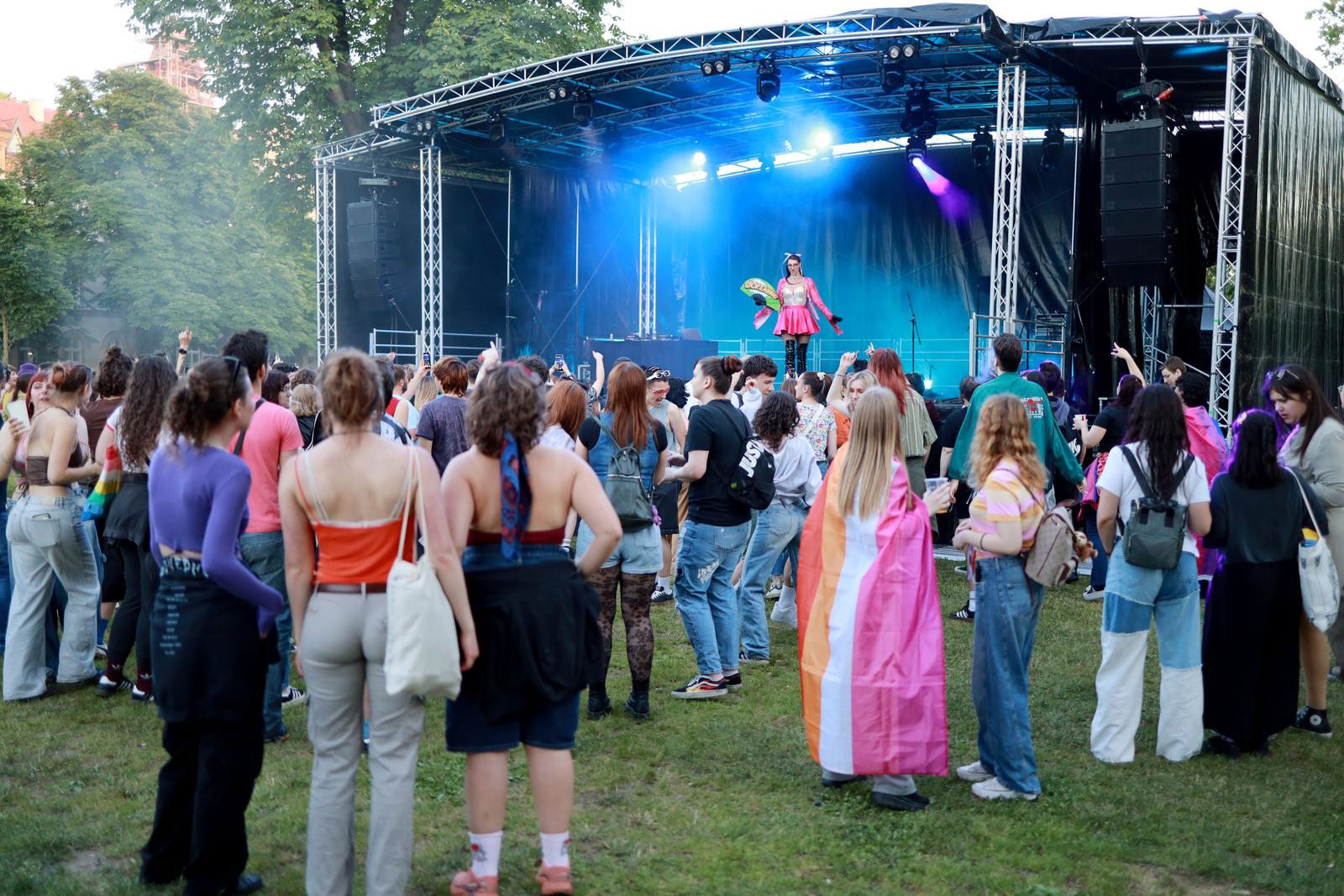FOTO Pogledajte kako je izgledao zabavni program ovogodišnjeg Zagreb Pridea