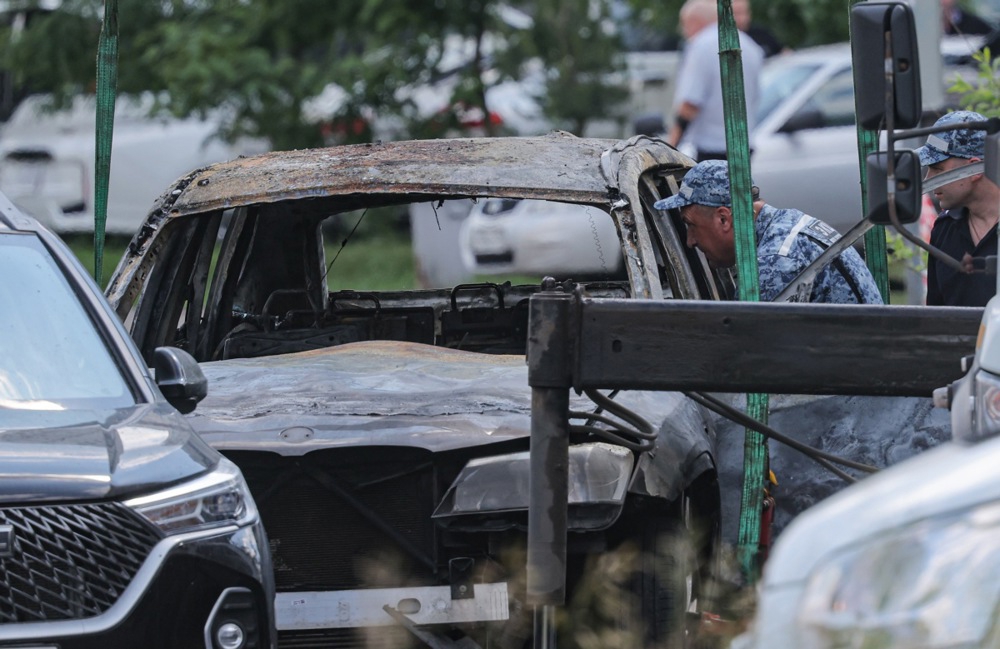 Eksplodirao BMW kod Moskve. Ubijen visokorangirani vojni dužnosnik?