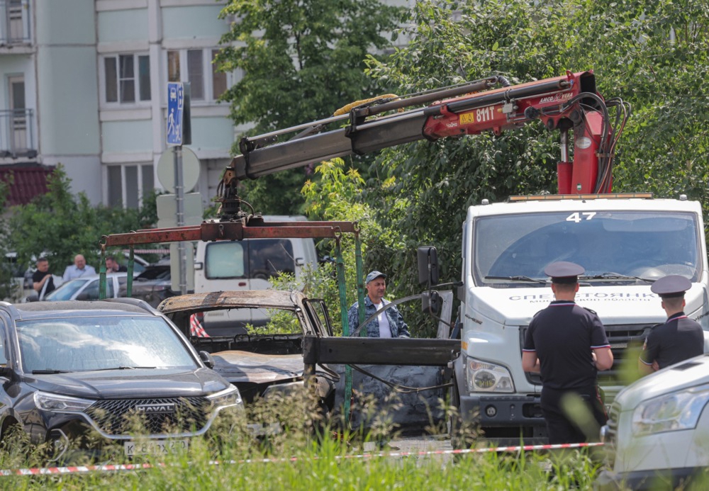 Eksplodirao BMW kod Moskve. Ubijen visokorangirani vojni dužnosnik?