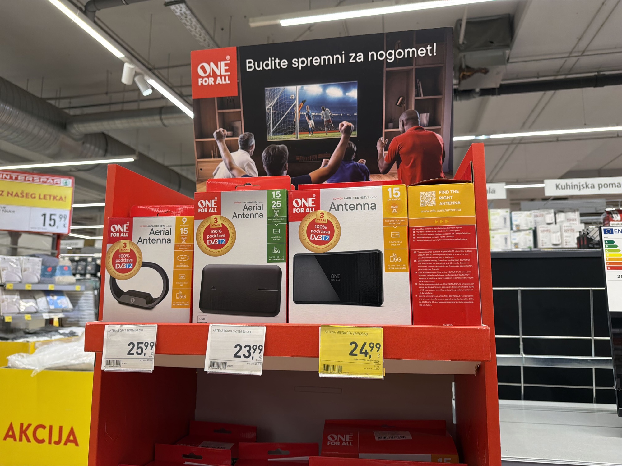 Tražite TV za Svjetsko prvenstvo? U supermarketima ga nije lako pronaći