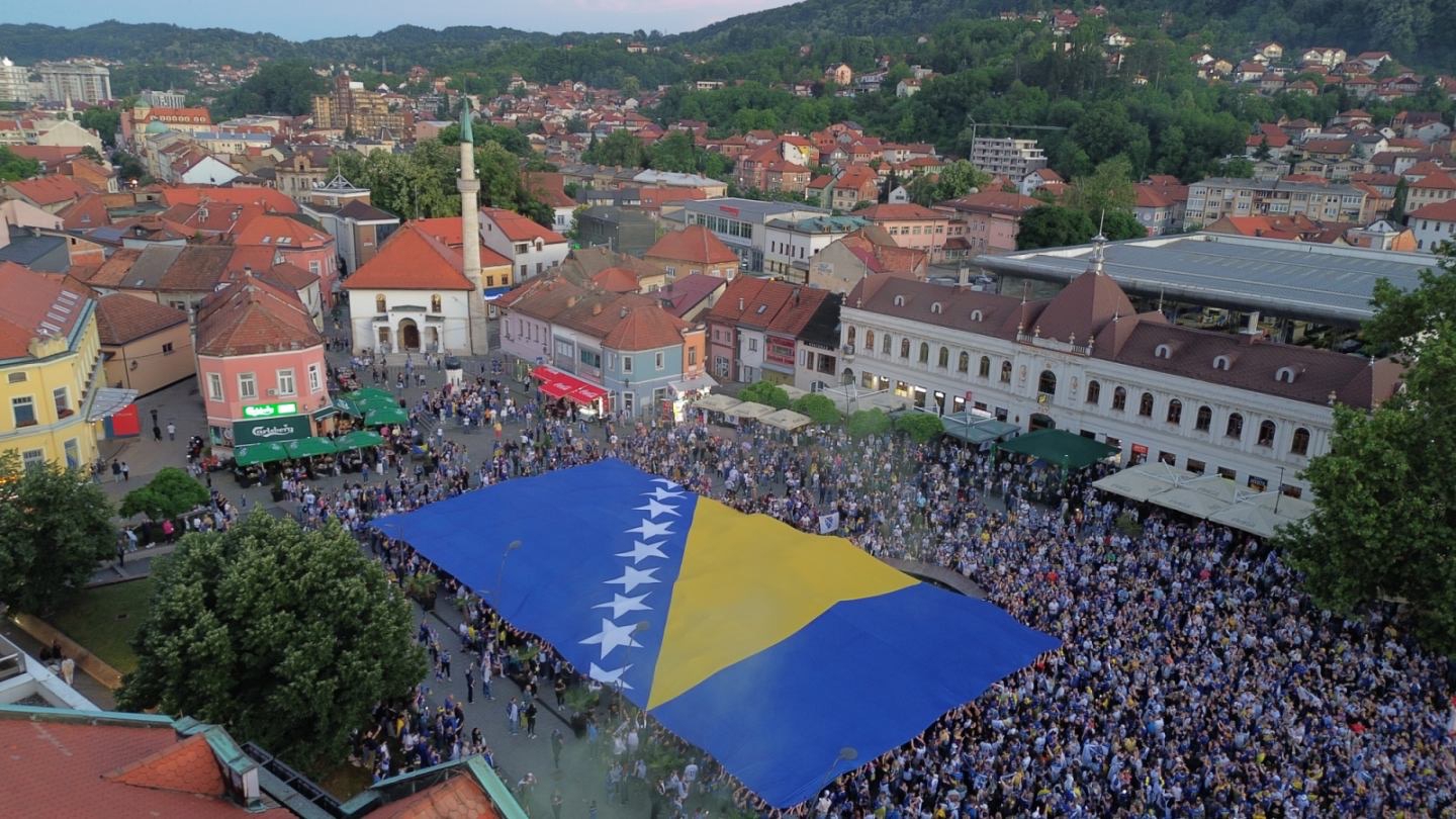 GALERIJA Nema žešćih navijača od navijača BiH. To su dokazali na utakmici s Kanadom