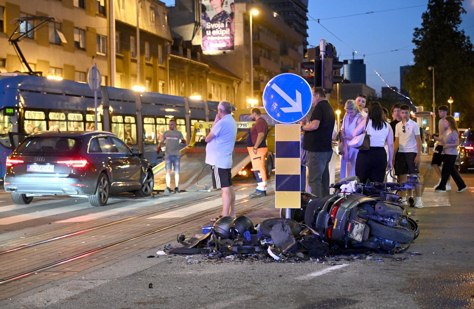 Puštaju na slobodu vozača Audija (26) kojeg se tereti za smrt motorista kod Vjesnika