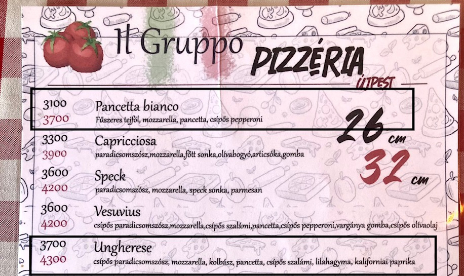 Godinama dolazim u Budimpeštu, a tek sada sam otkrio ovu fantastičnu pizzeriju