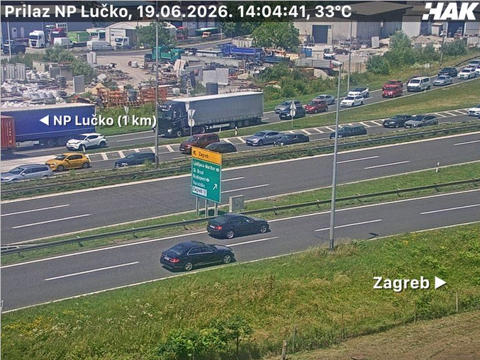 Pojačan promet na cestama prema moru, kolona kod Lučkog duga 5 km
