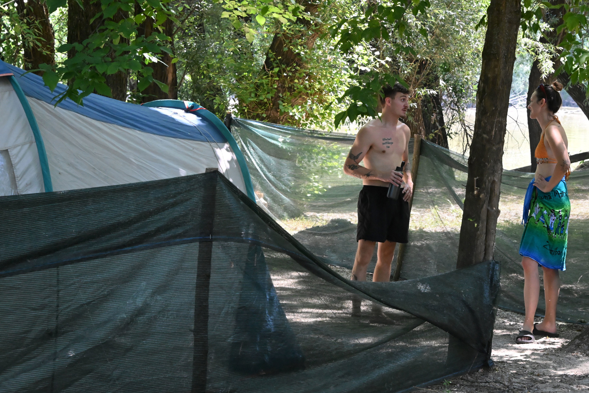 FOTO Vukovarska ada otvorena za kupače, uređene plaže i kamperska mjesta