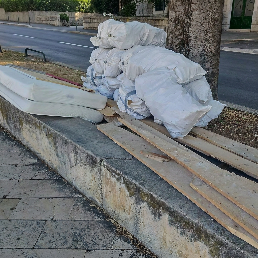 Pogledajte kako se ljudi rješavaju glomaznog otpada po Splitu