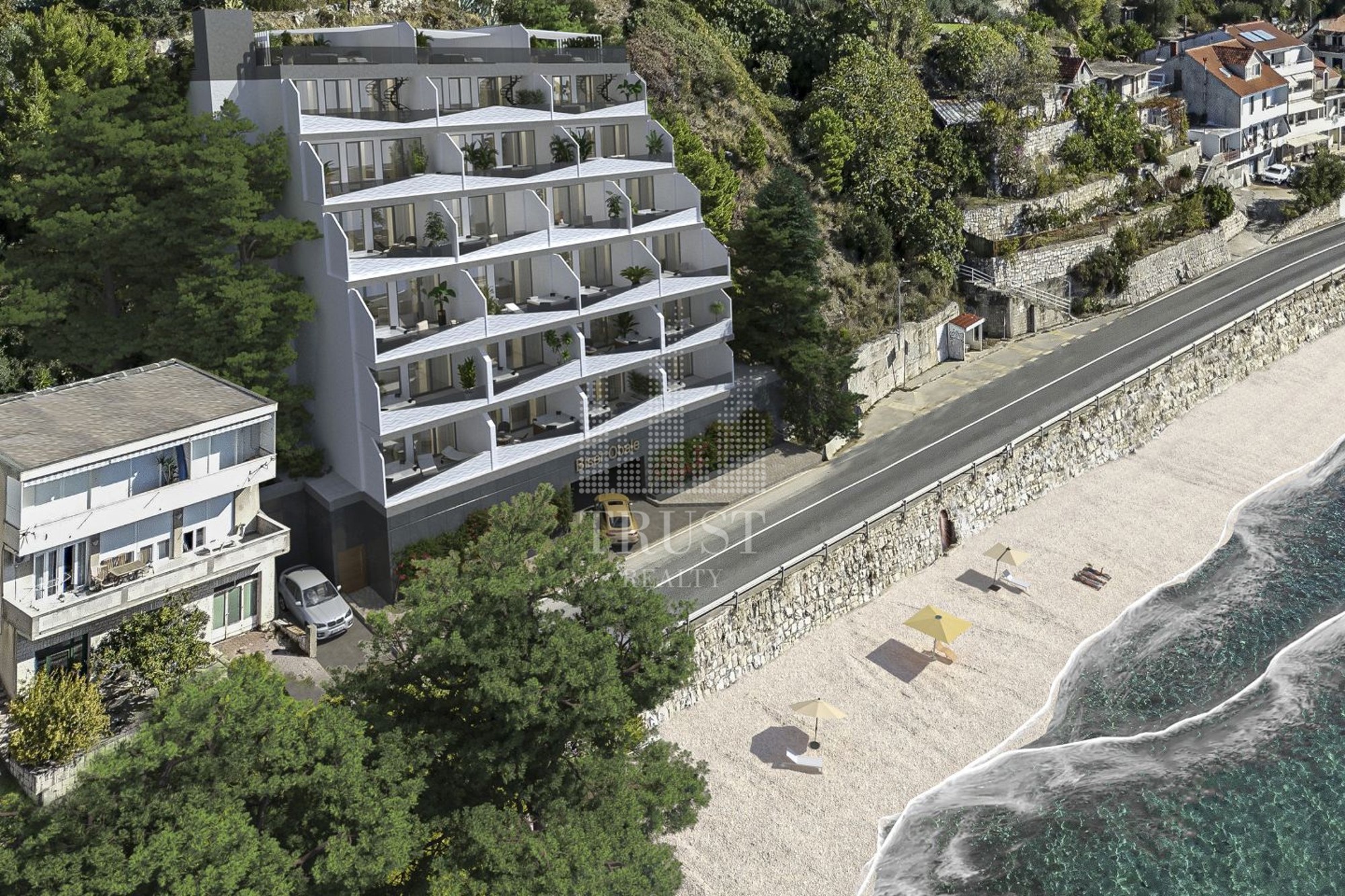 FOTO U Dalmaciji se prodaje luksuzni penthouse s privatnim podvožnjakom do plaže