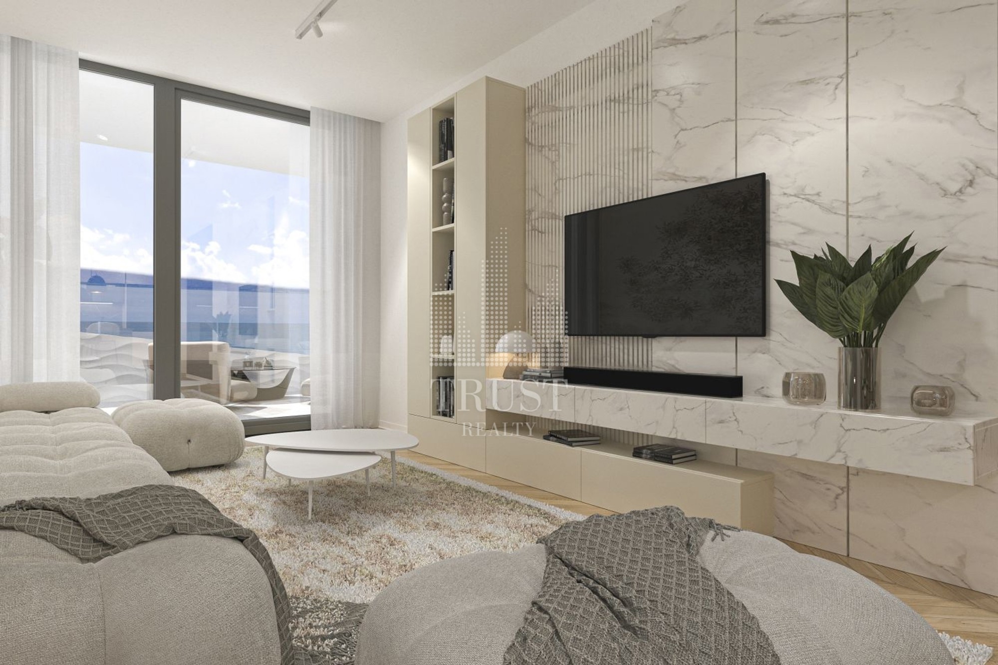 FOTO U Dalmaciji se prodaje luksuzni penthouse s privatnim podvožnjakom do plaže