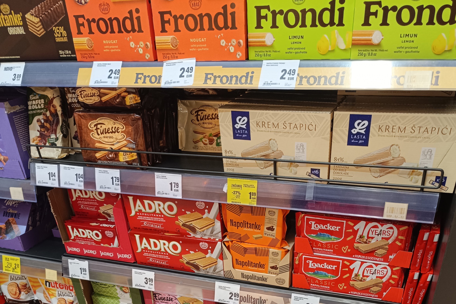 Usporedili smo cijene hrvatskih proizvoda u hrvatskom Konzumu i slovenskom Mercatoru
