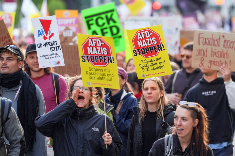 Tisuće na ulicama njemačkog grada na prosvjedu protiv AfD-a