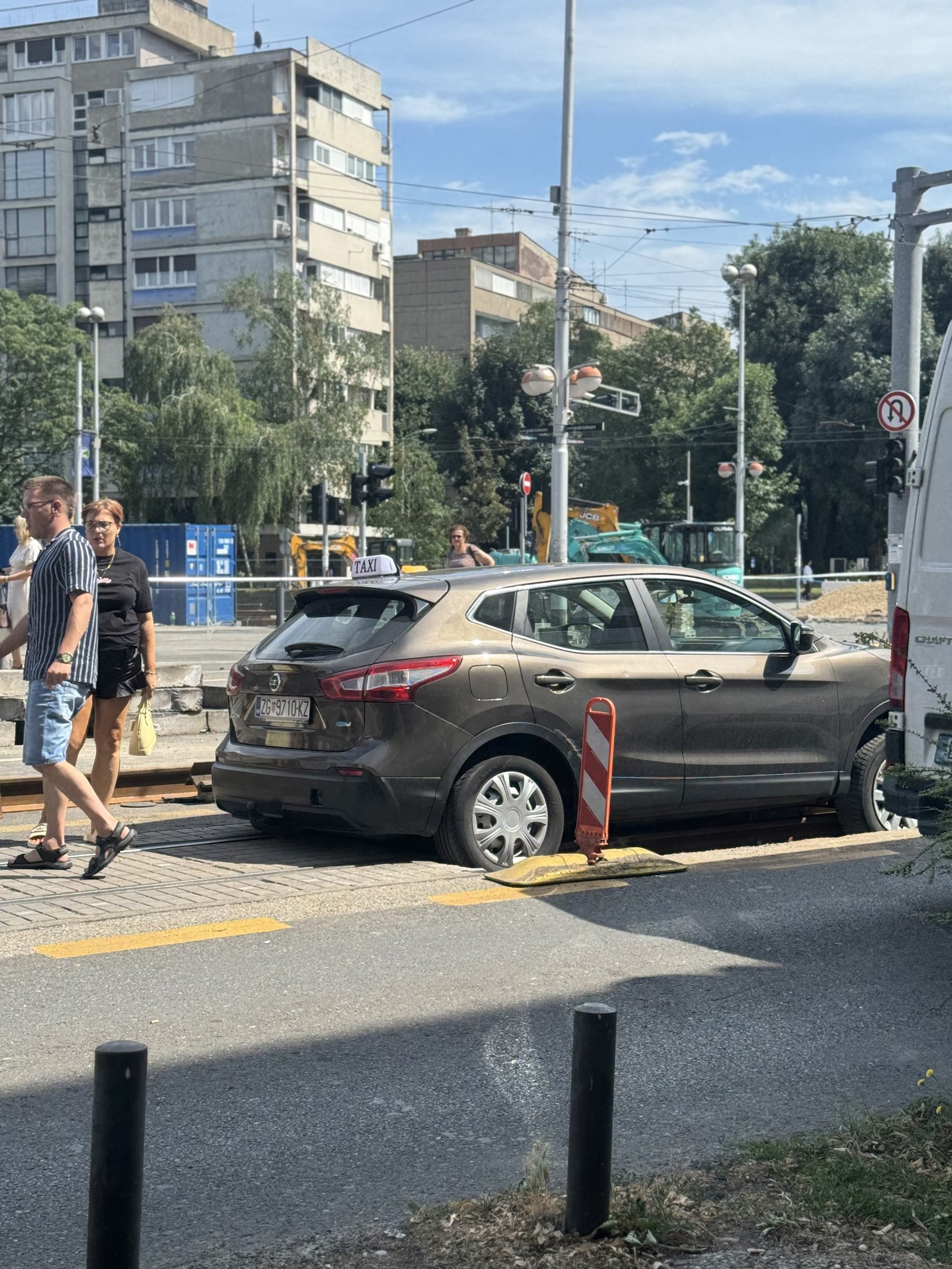 Gradilište na križanju Vukovarske i Savske