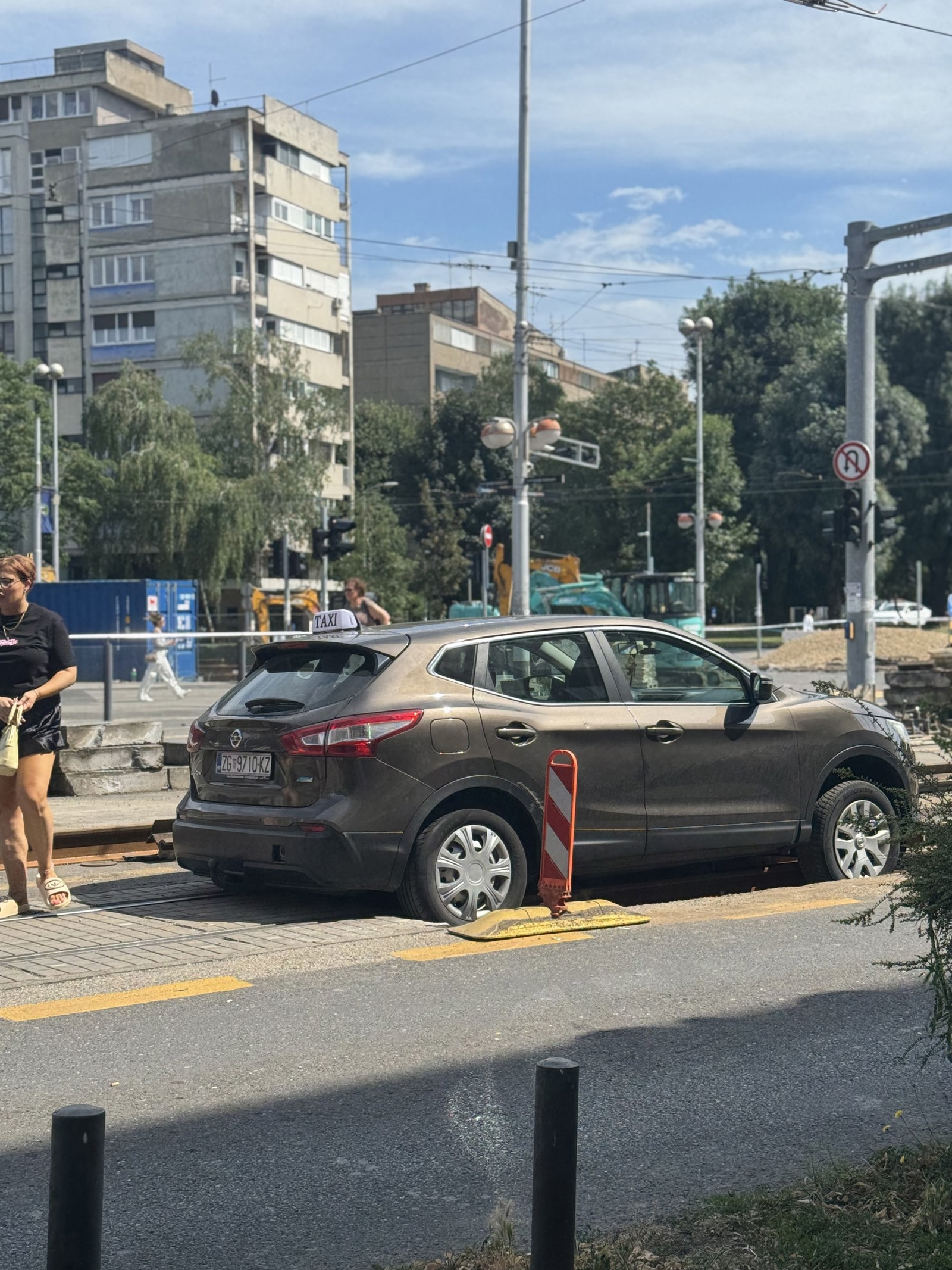 Gradilište na križanju Vukovarske i Savske