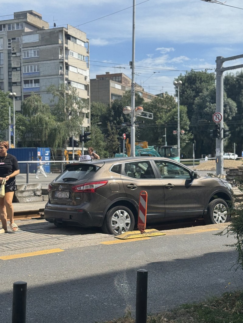 Gradilište na križanju Vukovarske i Savske
