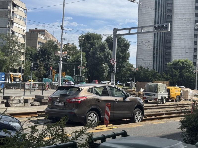Gradilište na križanju Vukovarske i Savske