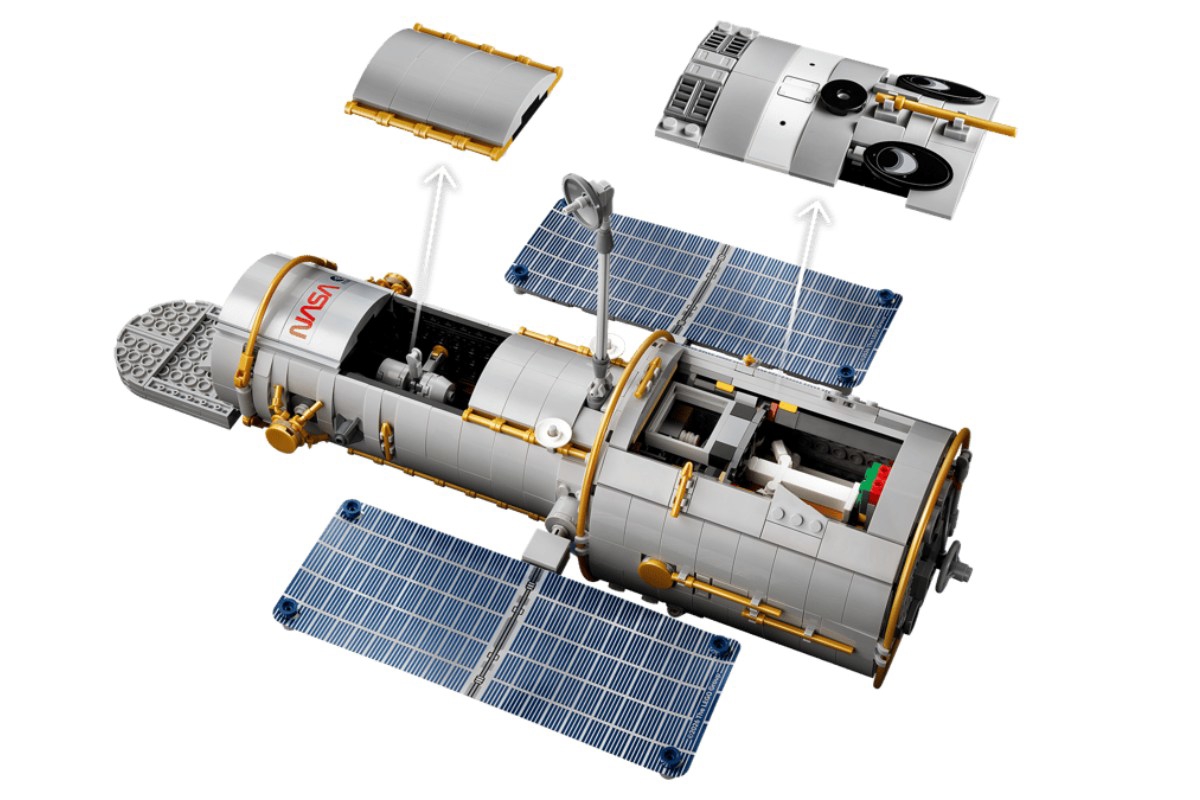 Novi LEGO Hubble sastoji se od 1252 dijela i skriva brojne detalje