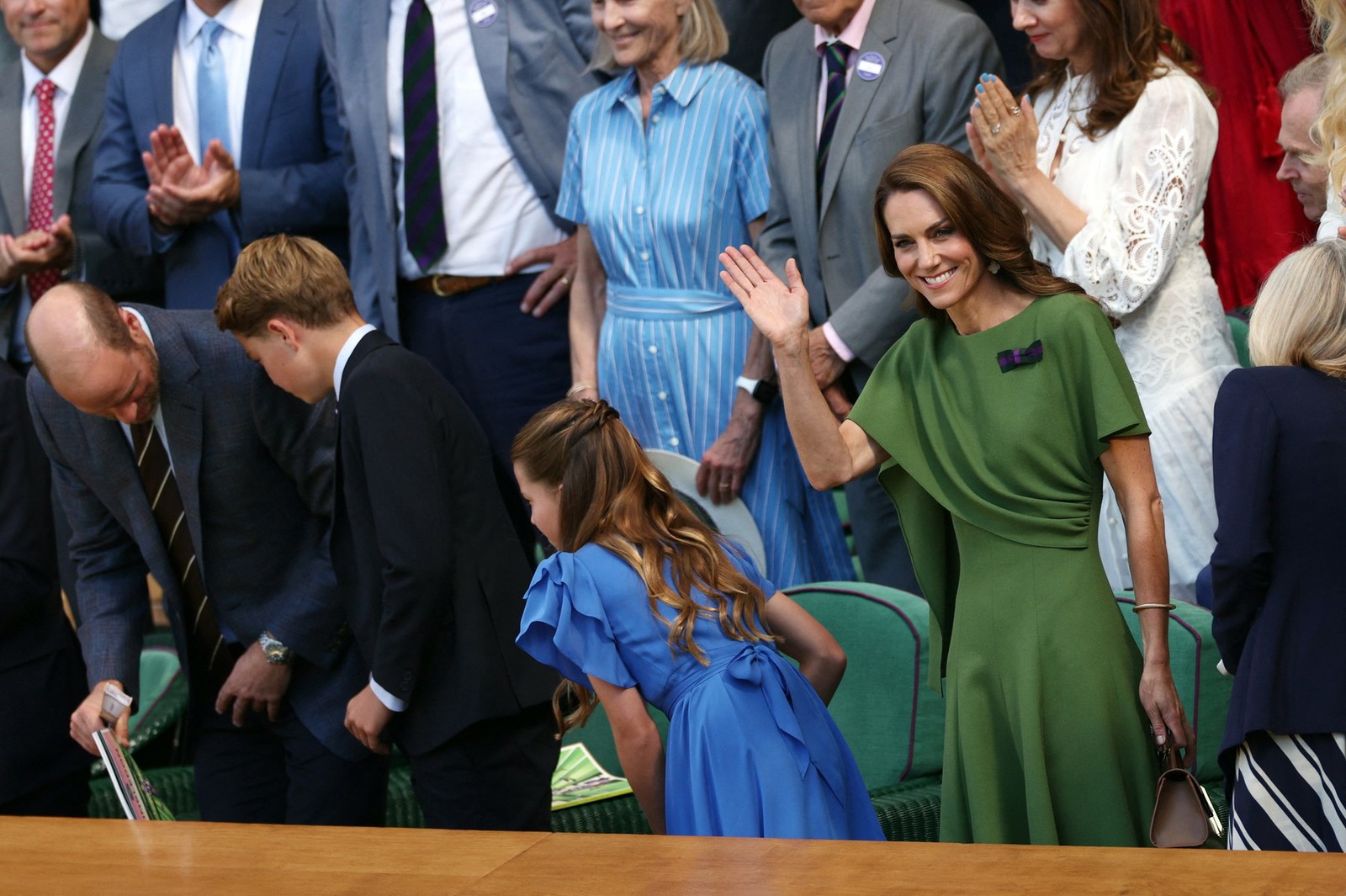 Princeza Kate, princeza Charlotte, princ William i princ George